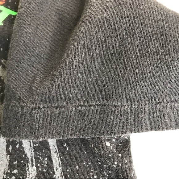 Vintage 90s Duke Dale Jarrett #18 Single Stitch Black T Shirt Graphic XL Rare - Picture 8 of 16